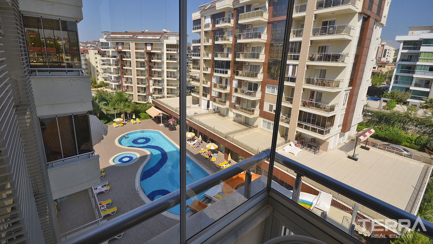 1+1 Resale Apartment in Orion Park Avsallar, Alanya with Shared Pool - 60526