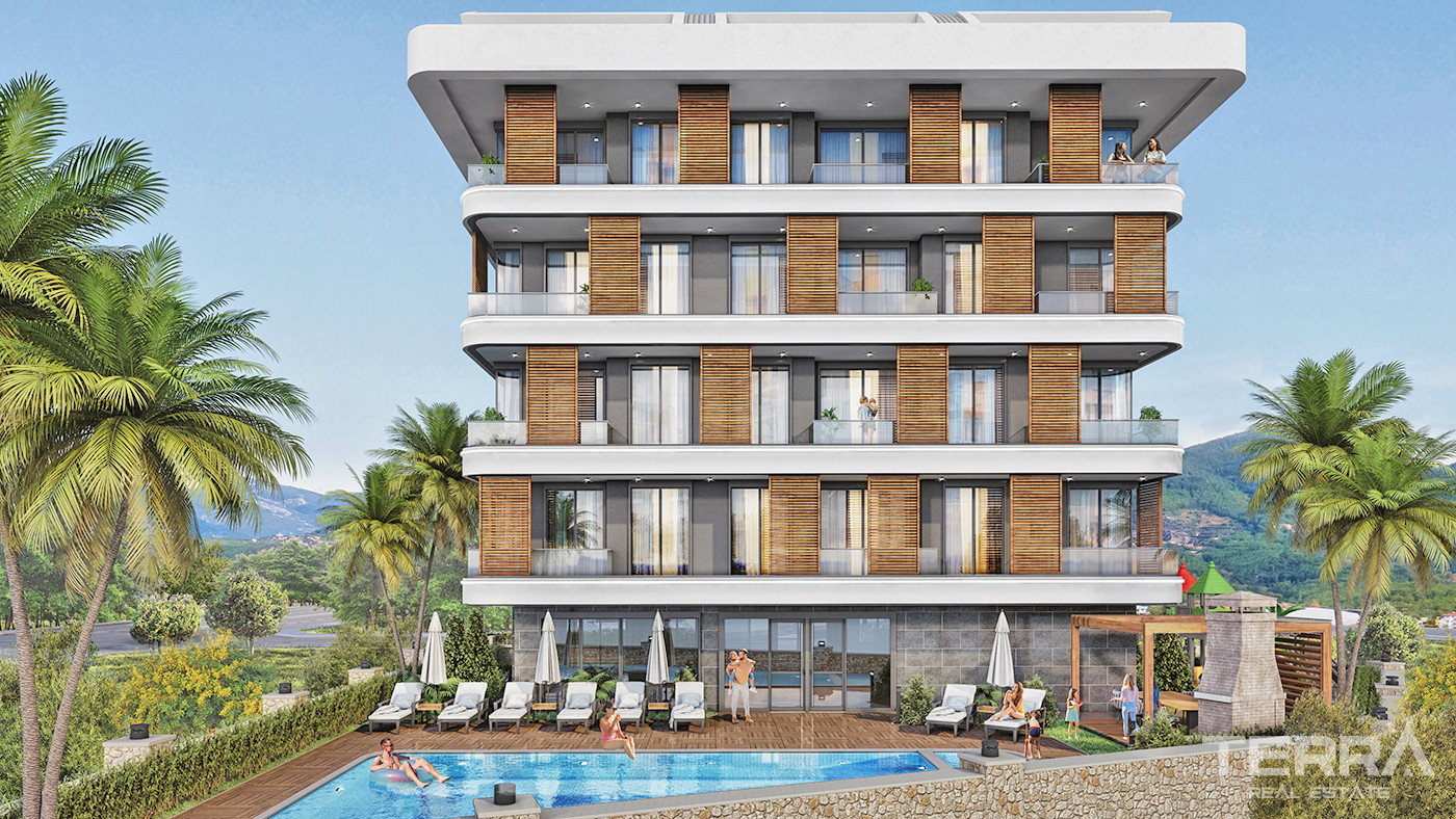 New Apartments in Alanya, Oba at Affordable Prices Close to Amenities
