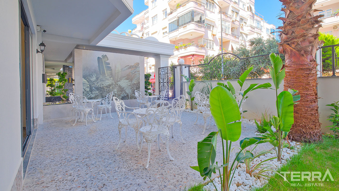 Seafront Apartments in Alanya Center with 5-Star Hotel Concept - 102151