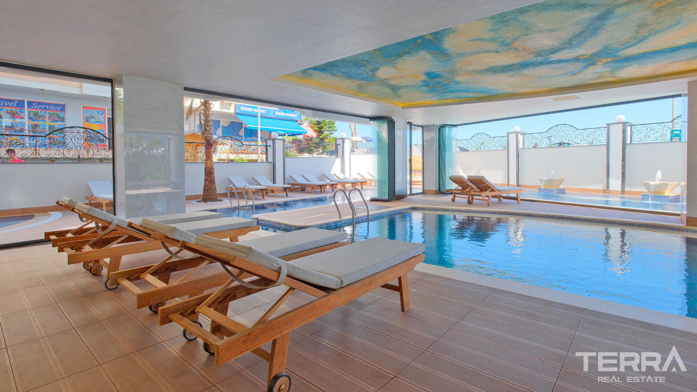 Seafront Apartments in Alanya Center with 5-Star Hotel Concept - 102158