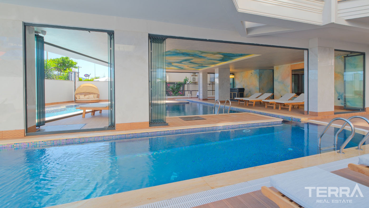 Seafront Apartments in Alanya Center with 5-Star Hotel Concept - 102161