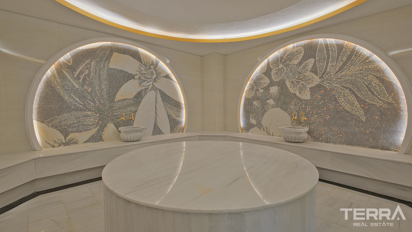 Seafront Apartments in Alanya Center with 5-Star Hotel Concept - 102175