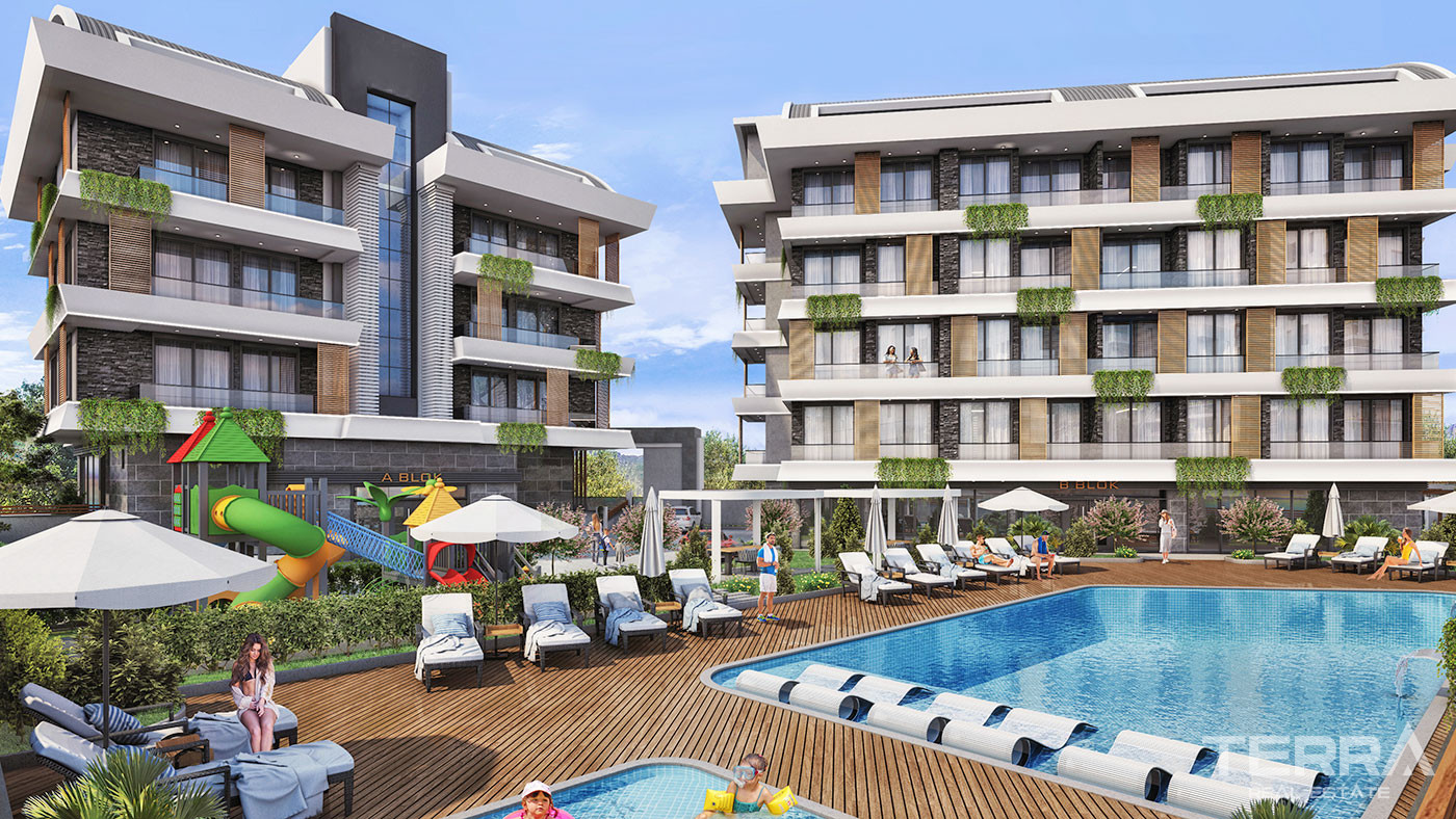 Apartments Surrounded by Nature, 2,5 km from the Beach in Oba Alanya - 61537