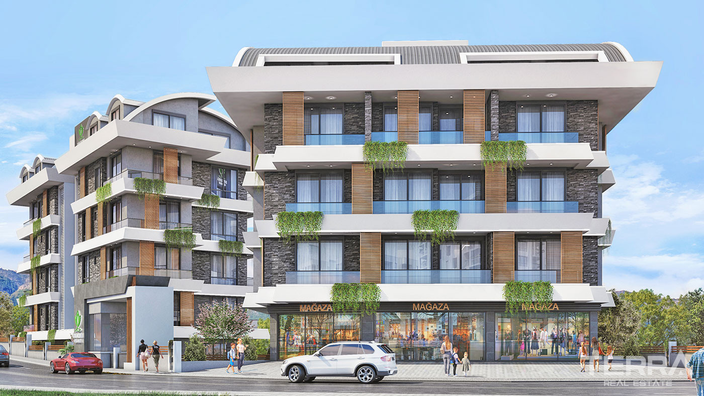 Apartments Surrounded by Nature, 2,5 km from the Beach in Oba Alanya - 61538