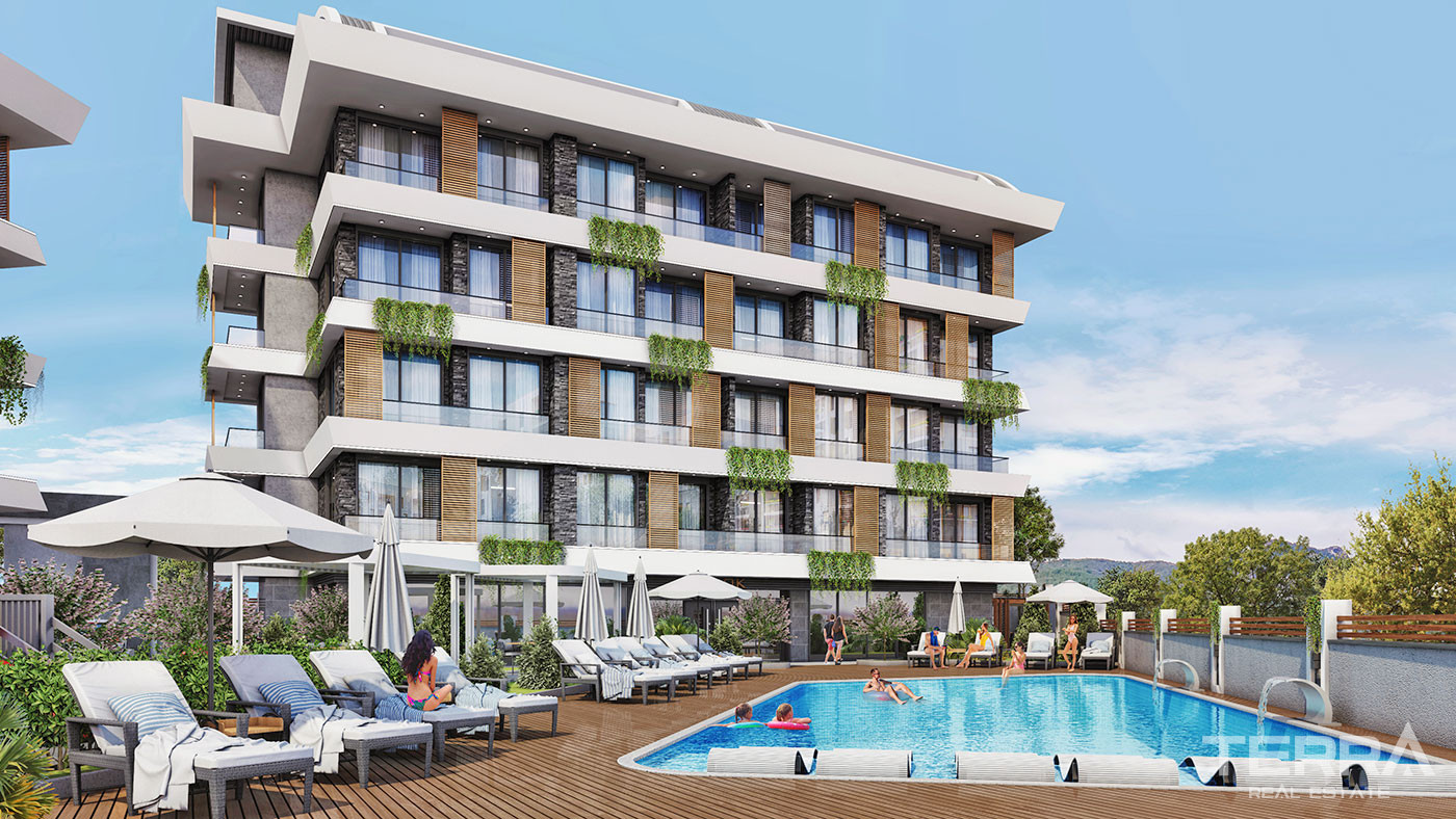 Apartments Surrounded by Nature, 2,5 km from the Beach in Oba Alanya