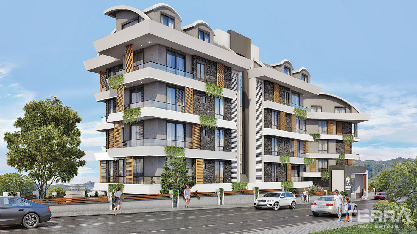 Apartments Surrounded by Nature, 2,5 km from the Beach in Oba Alanya - 61542