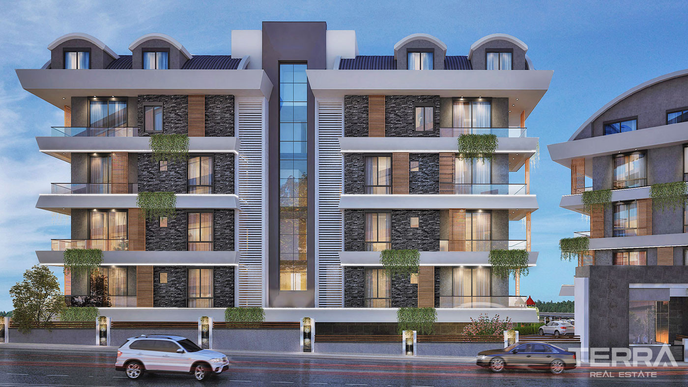 Apartments Surrounded by Nature, 2,5 km from the Beach in Oba Alanya - 61543