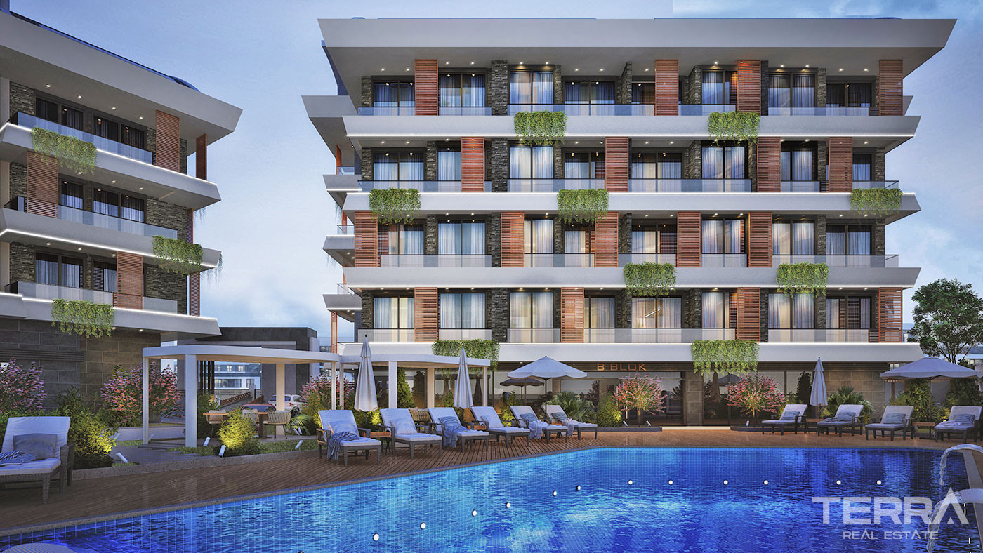 Apartments Surrounded by Nature, 2,5 km from the Beach in Oba Alanya - 61544