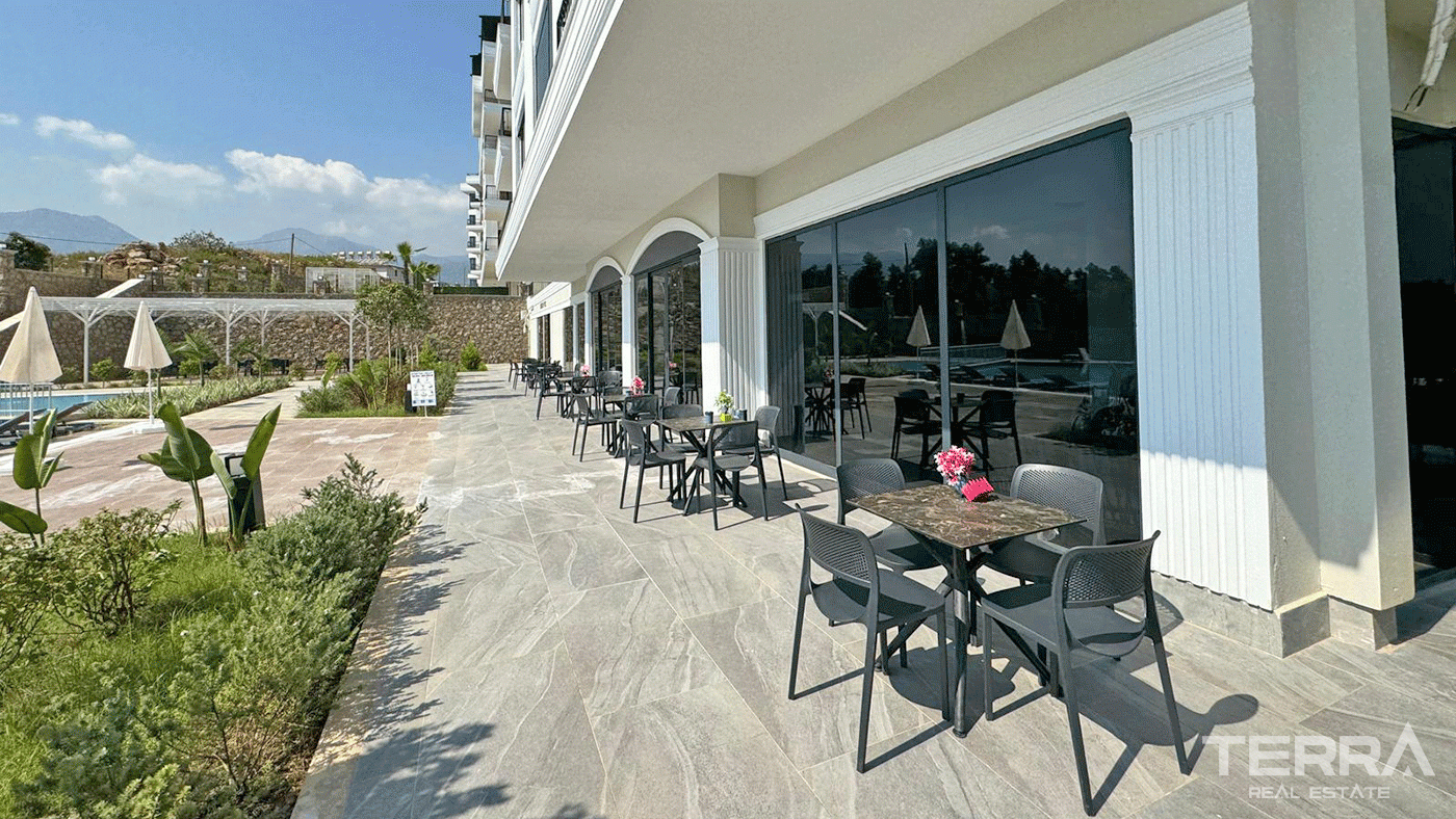 Spacious Apartments in Alanya Oba in the Luxury Complex with Amenities - 97966