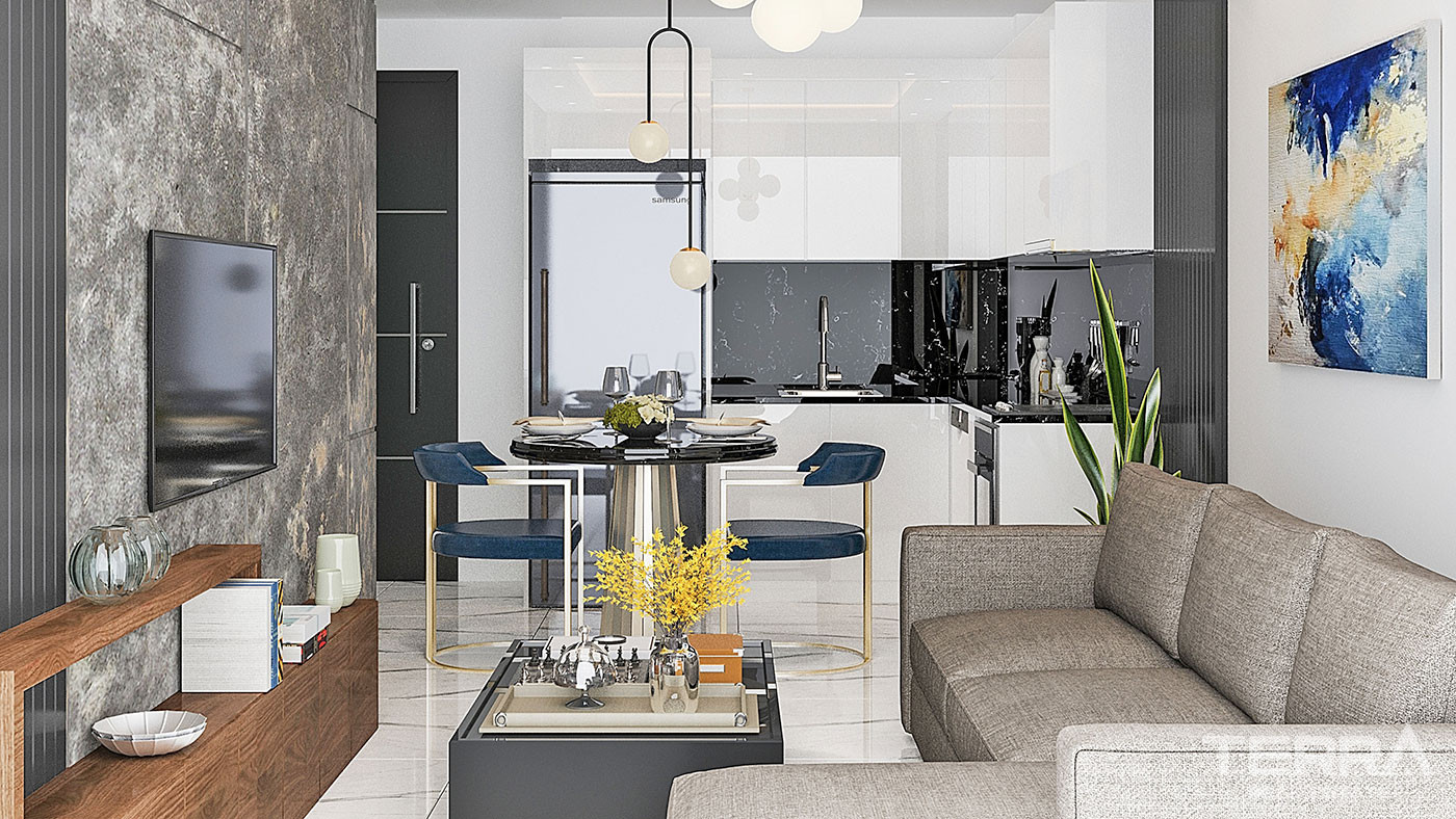 High-End Apartments in Alanya Oba with Rich Complex Features - 61444