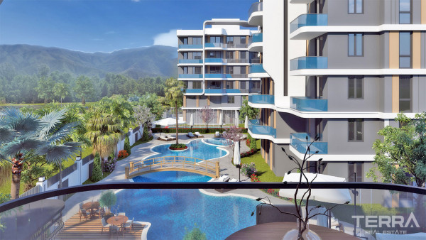 Luxury Apartments with High Investment Potential in Antalya Aksu