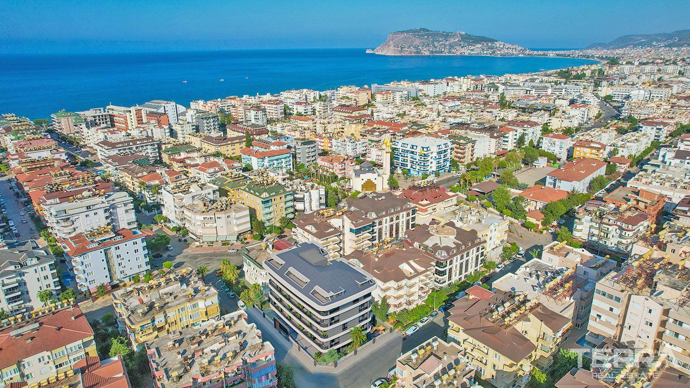 Luxury Apartments in a Modern Complex with Activities in Alanya, Oba
