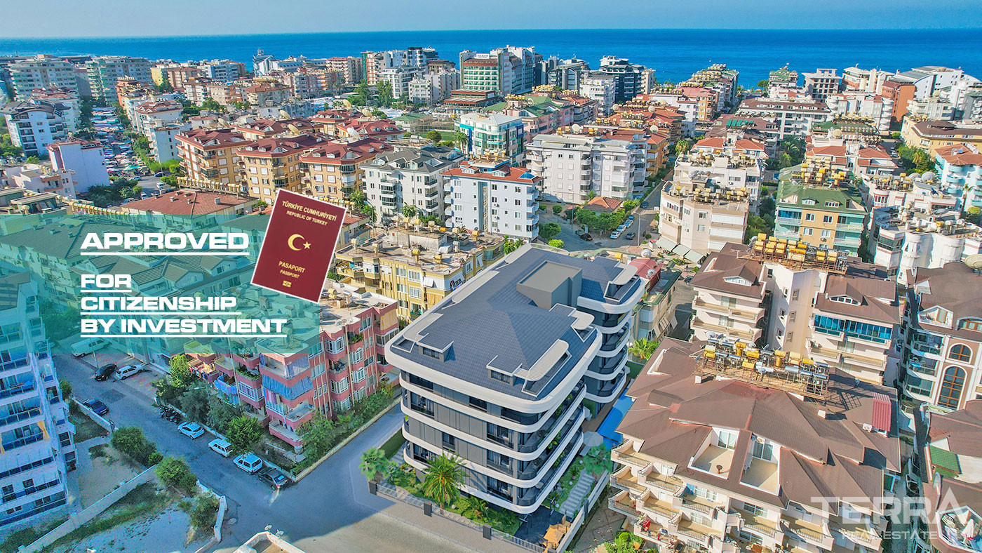 Luxury Apartments in a Modern Complex with Activities in Alanya, Oba
