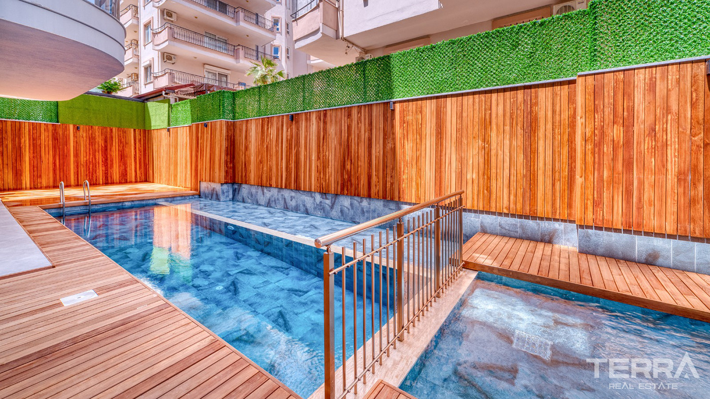 Luxury Apartments in a Modern Complex with Activities in Alanya, Oba - 101342