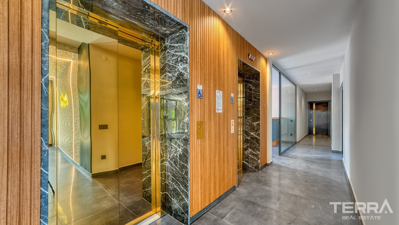 Luxury Apartments in a Modern Complex with Activities in Alanya, Oba - 101343