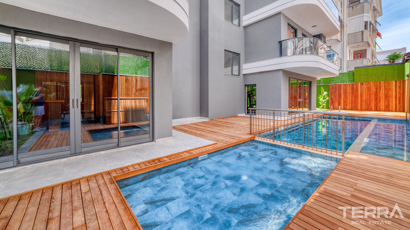 Luxury Apartments in a Modern Complex with Activities in Alanya, Oba - 101355