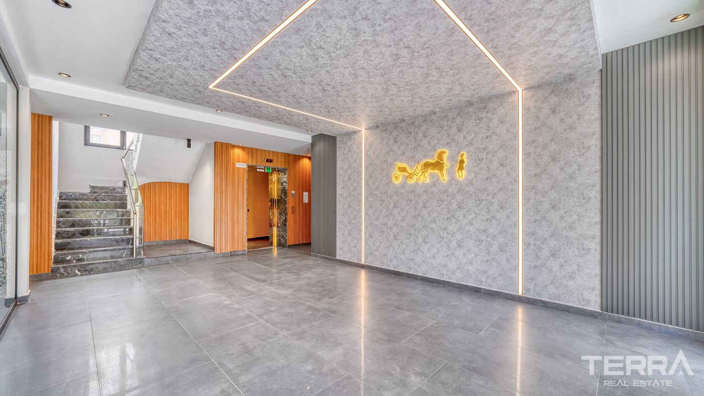 Luxury Apartments in a Modern Complex with Activities in Alanya, Oba - 101356