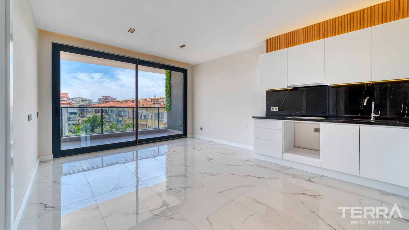 Luxury Apartments in a Modern Complex with Activities in Alanya, Oba - 101364