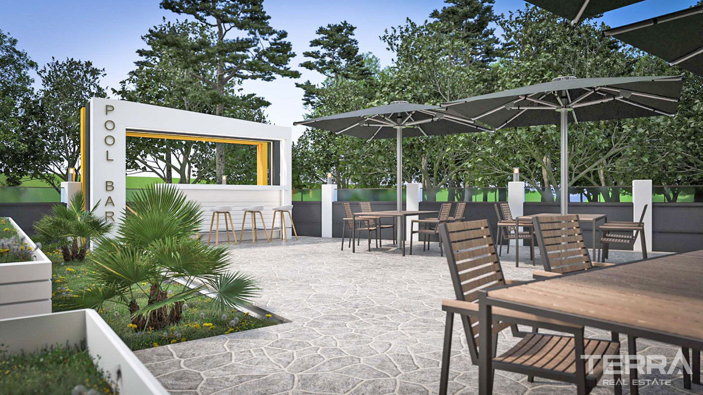 Well-Sized Luxury Apartments in Peaceful Area in Alanya Oba - 61894
