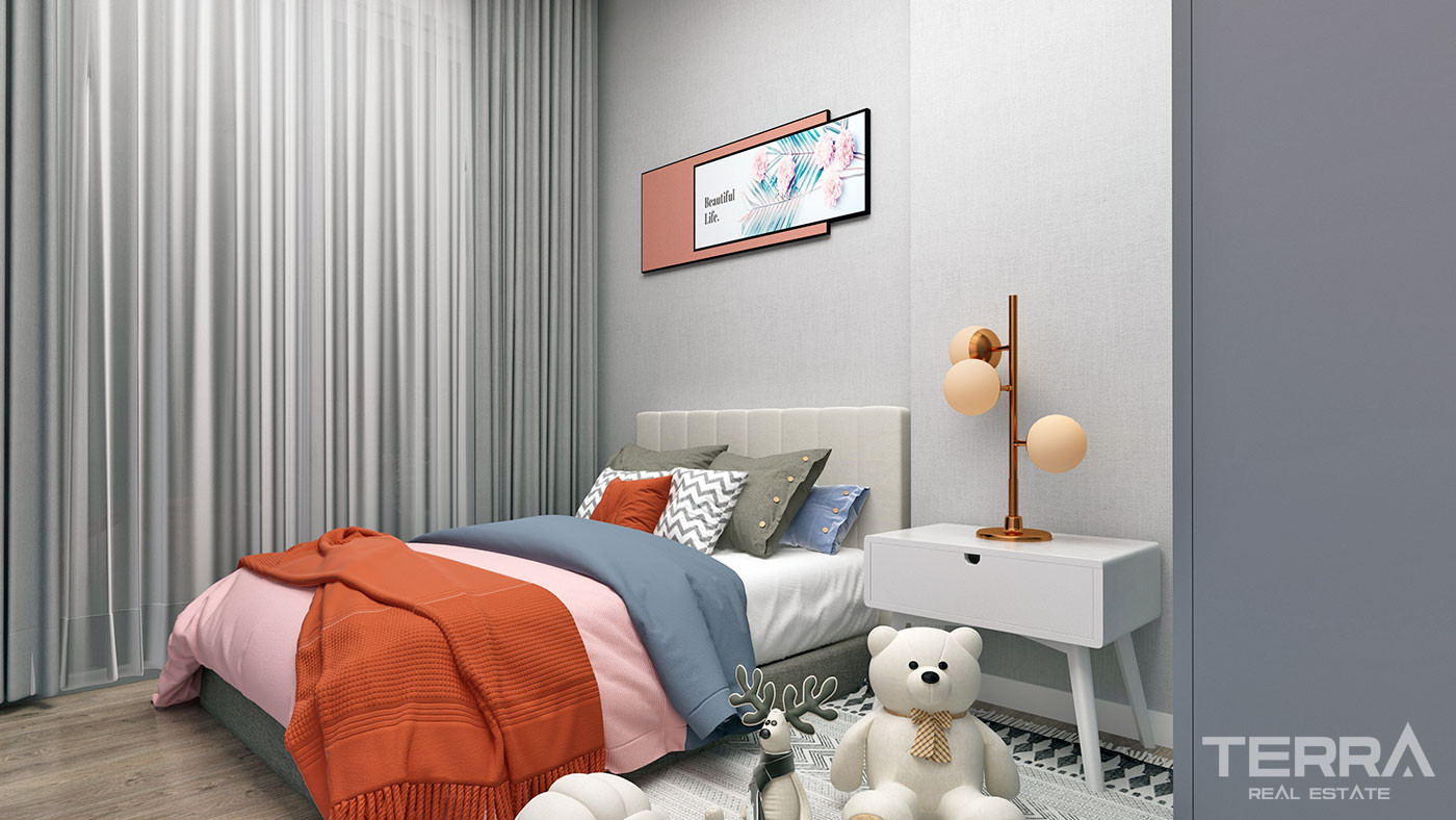 Well-Sized Luxury Apartments in Peaceful Area in Alanya Oba - 61899