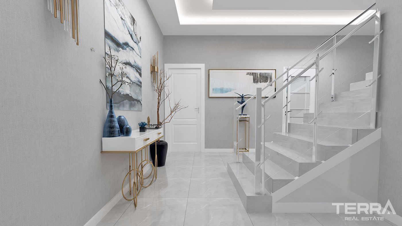Well-Sized Luxury Apartments in Peaceful Area in Alanya Oba - 61900