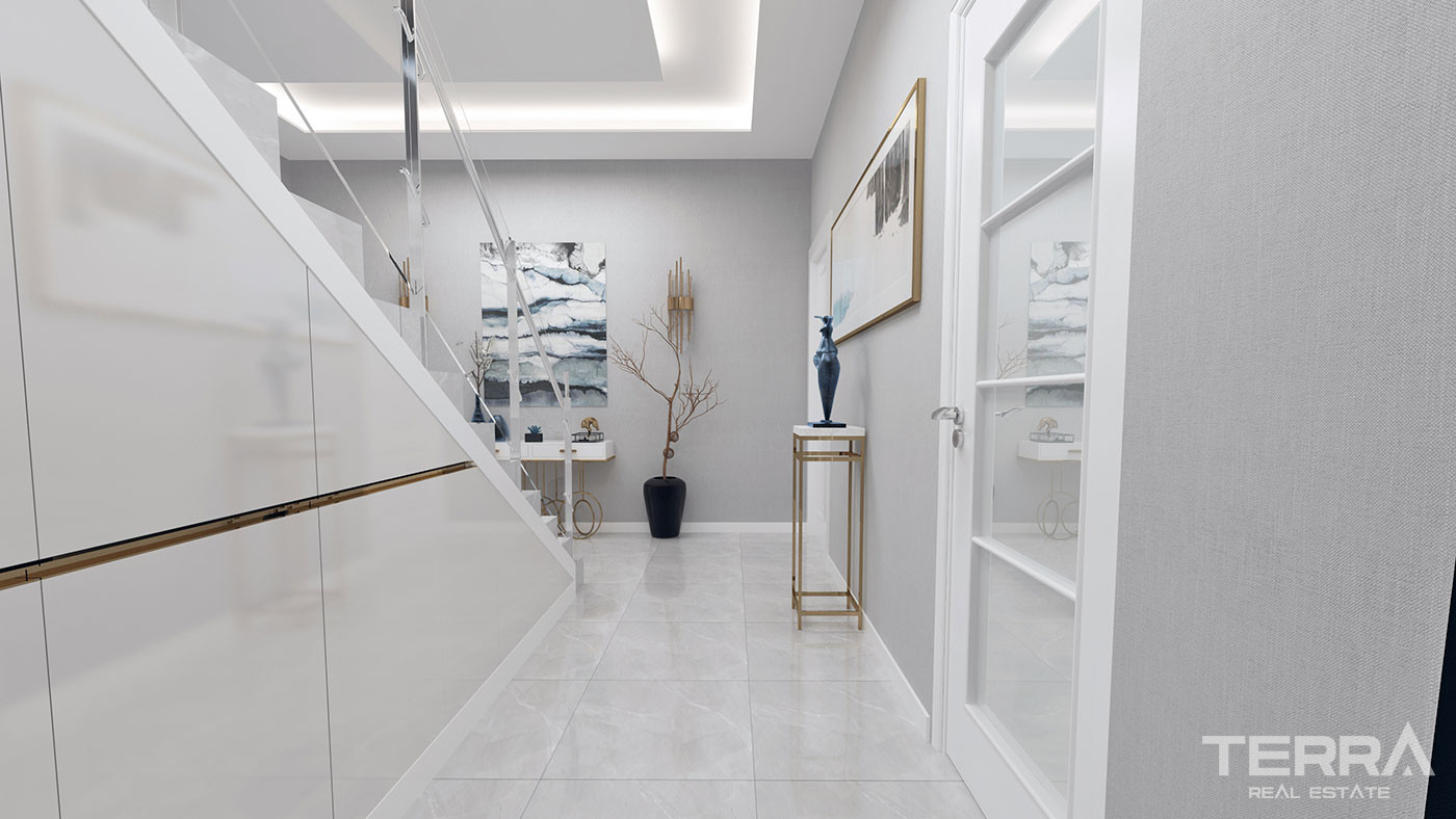 Well-Sized Luxury Apartments in Peaceful Area in Alanya Oba - 61903