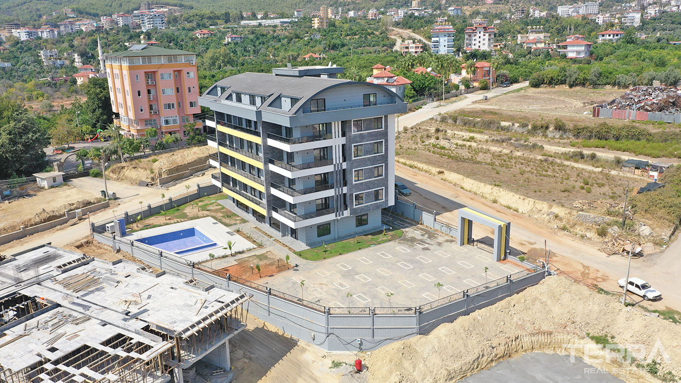 Well-Sized Luxury Apartments in Peaceful Area in Alanya Oba - 72979