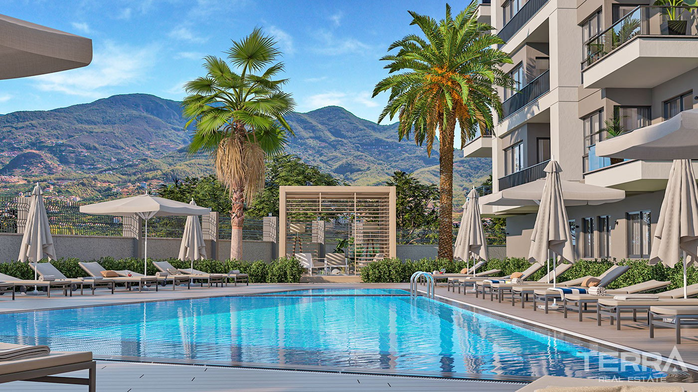 Luxury Apartments with High Investment Potential in Alanya Oba