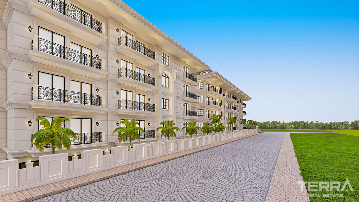 Apartamenty w centrum Alanyi w pobliżu plaży Kleopatry i Damlaş - 62088