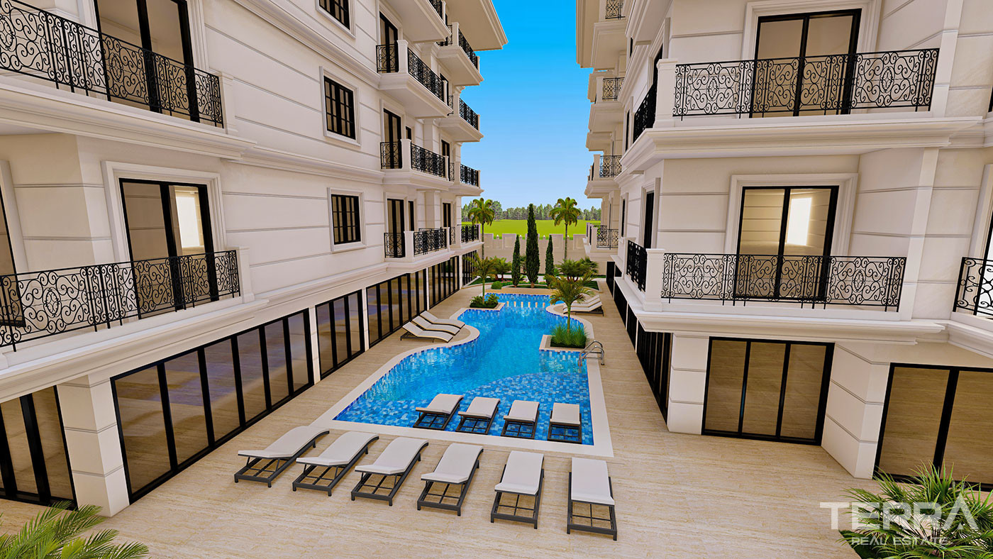 Apartamenty w centrum Alanyi w pobliżu plaży Kleopatry i Damlaş - 62091