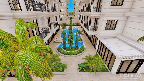 Apartments in Alanya Center Close to Cleopatra Beach and Damlataş Cave