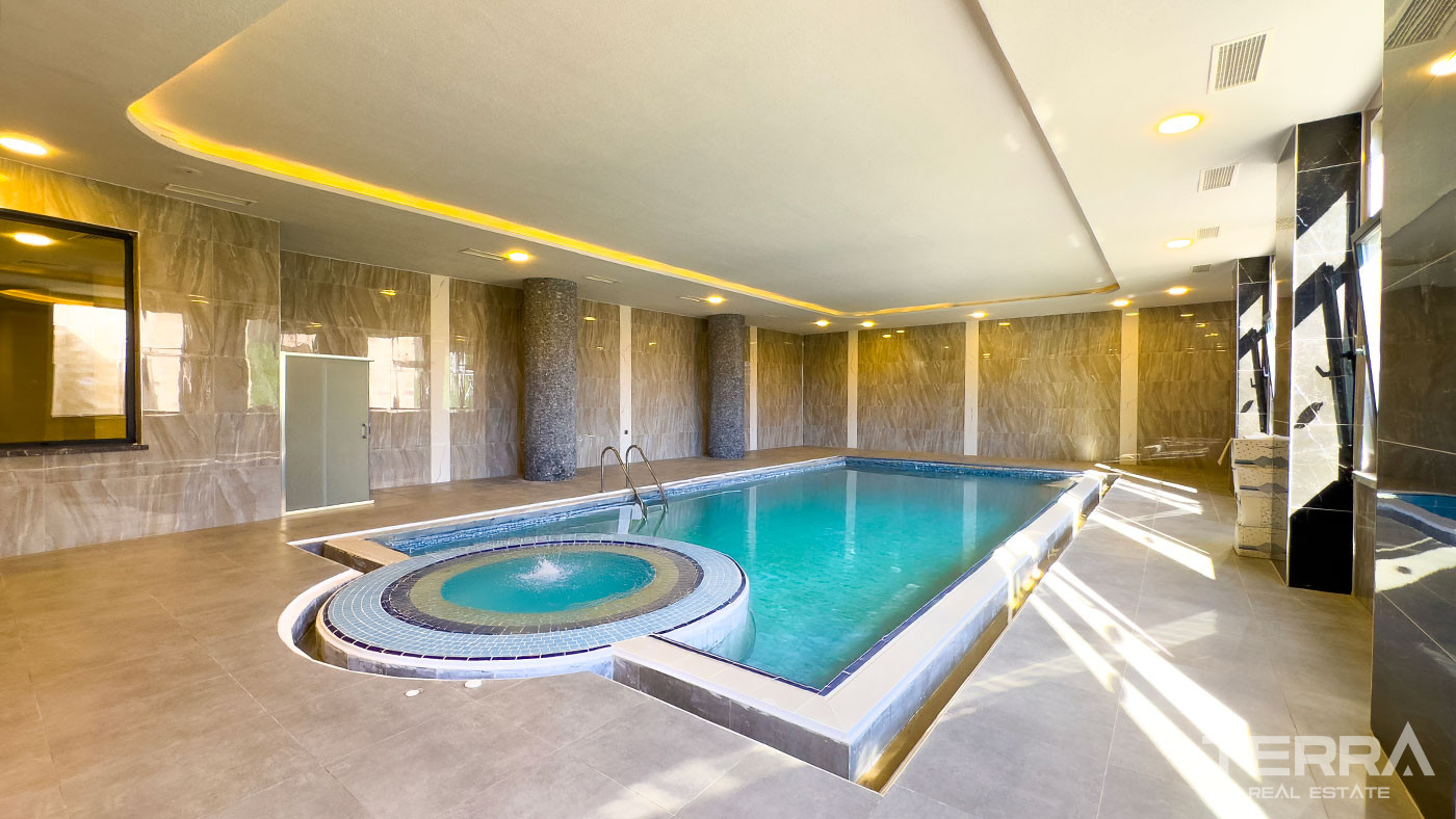 Appartements de Vacances Avec Piscines & Hammam à Vendre à Alanya - 113345
