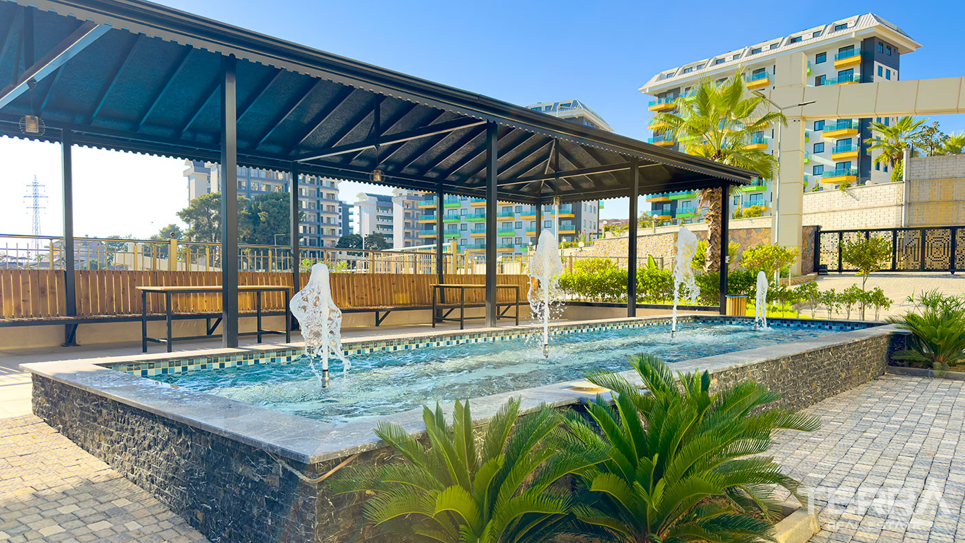 Appartements de Vacances Avec Piscines & Hammam à Vendre à Alanya - 113350