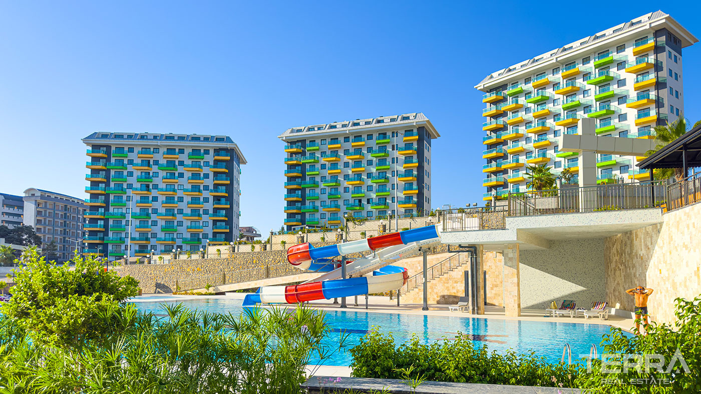 Appartements de Vacances Avec Piscines & Hammam à Vendre à Alanya