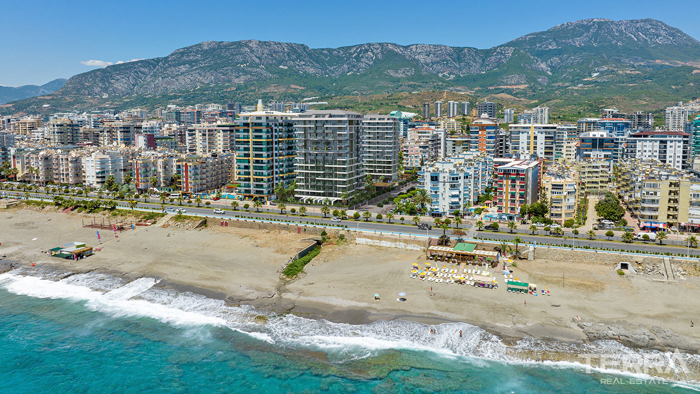Alanya, Mahmutlar'da Deniz Manzaralı Satılık Lüks Daireler - 126762