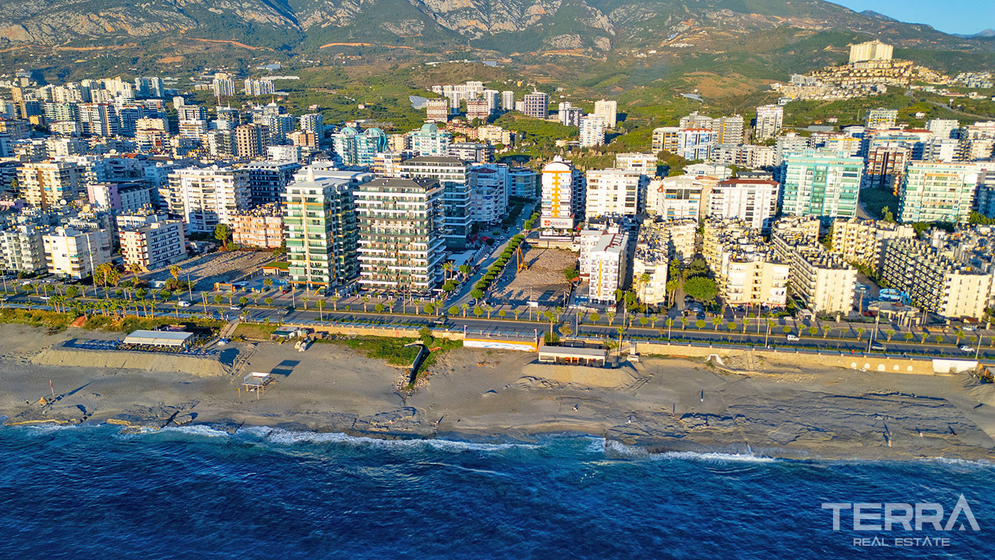 Alanya, Mahmutlar'da Deniz Manzaralı Satılık Lüks Daireler - 126815