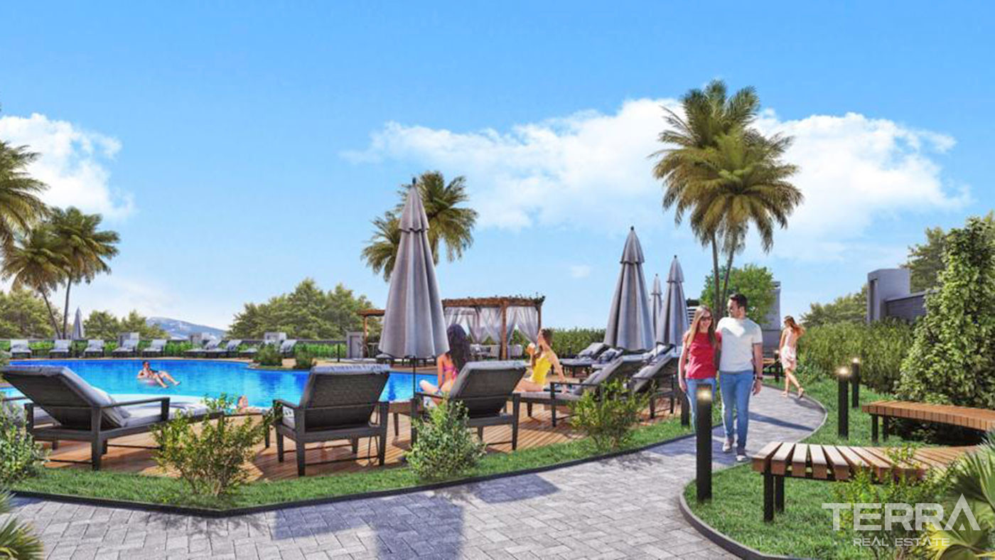 Sea View Apartments with Luxury Amenities in Alanya Demirtaş - 62615