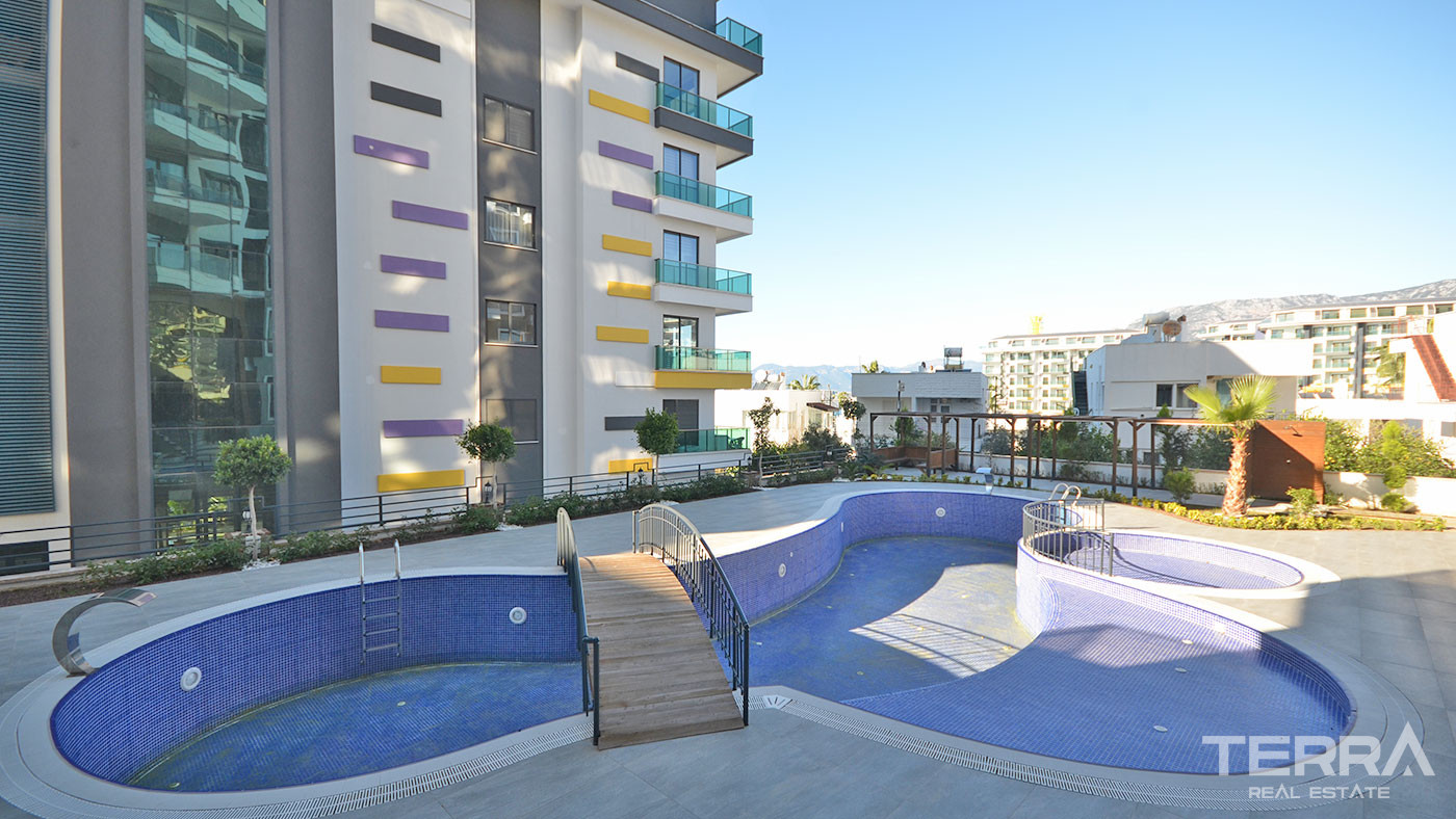 Sea View Apartment with Social Amenities in Alanya, Kargıcak - 62772