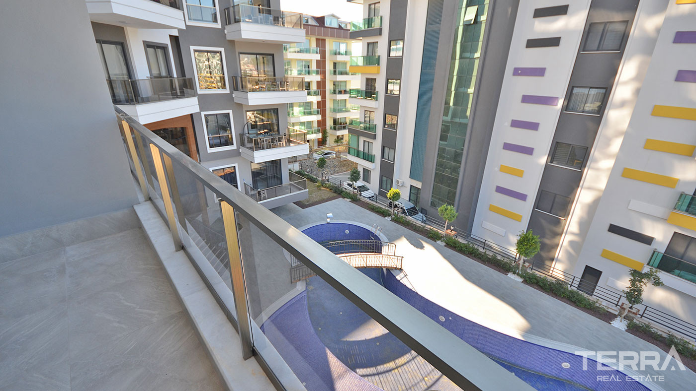 Sea View Apartment with Social Amenities in Alanya, Kargıcak - 62795