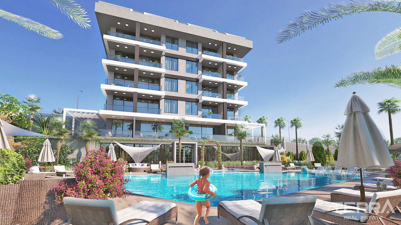 Alanya Apartments in Kargıcak with Free WiFi and Cafe in the Complex - 63116