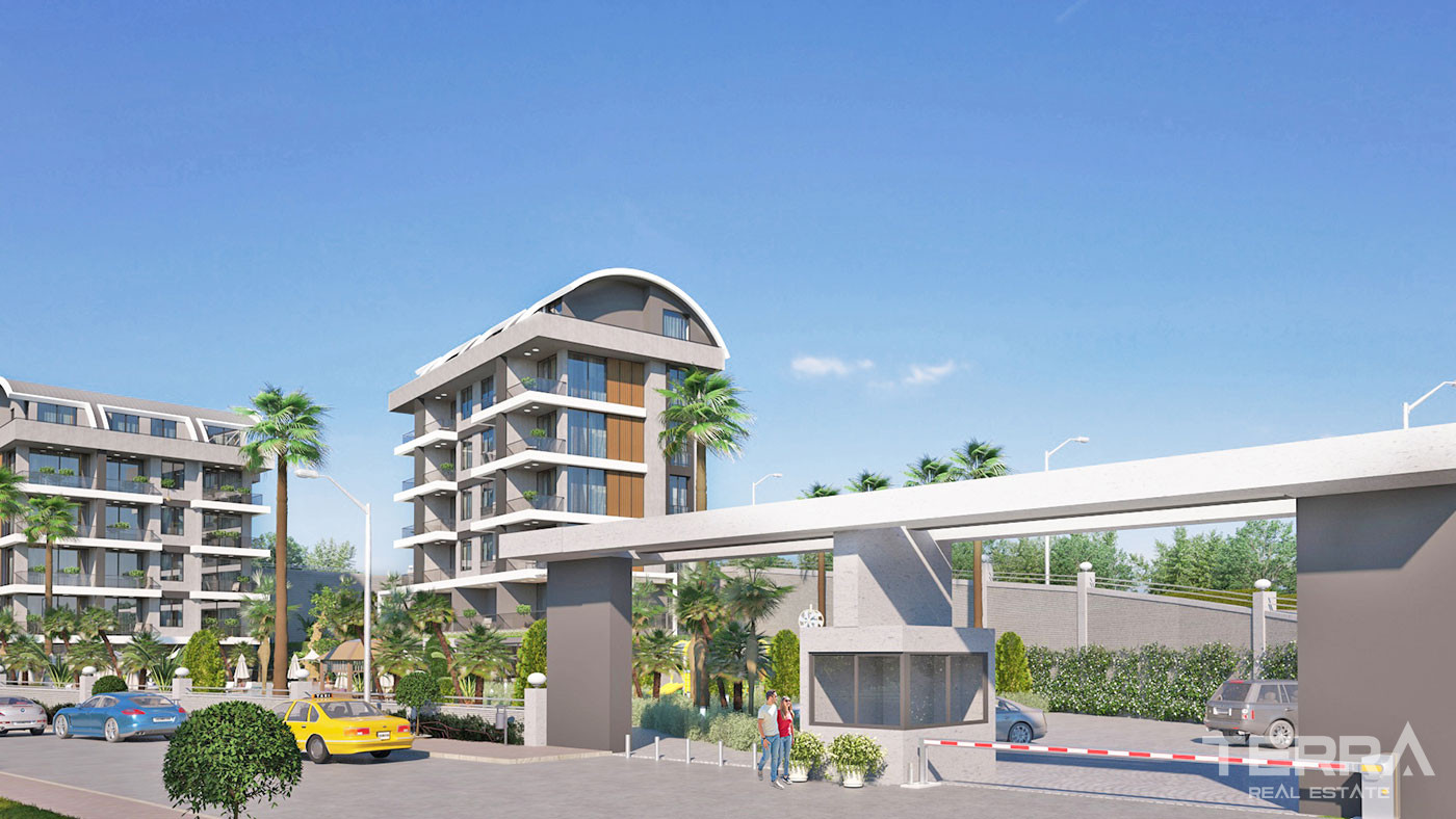 Alanya Apartments in Kargıcak with Free WiFi and Cafe in the Complex - 63119