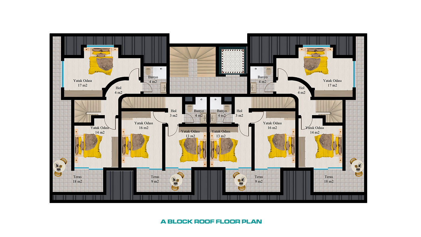 Alanya Apartments in Kargıcak with Free WiFi and Cafe in the Complex - 63134