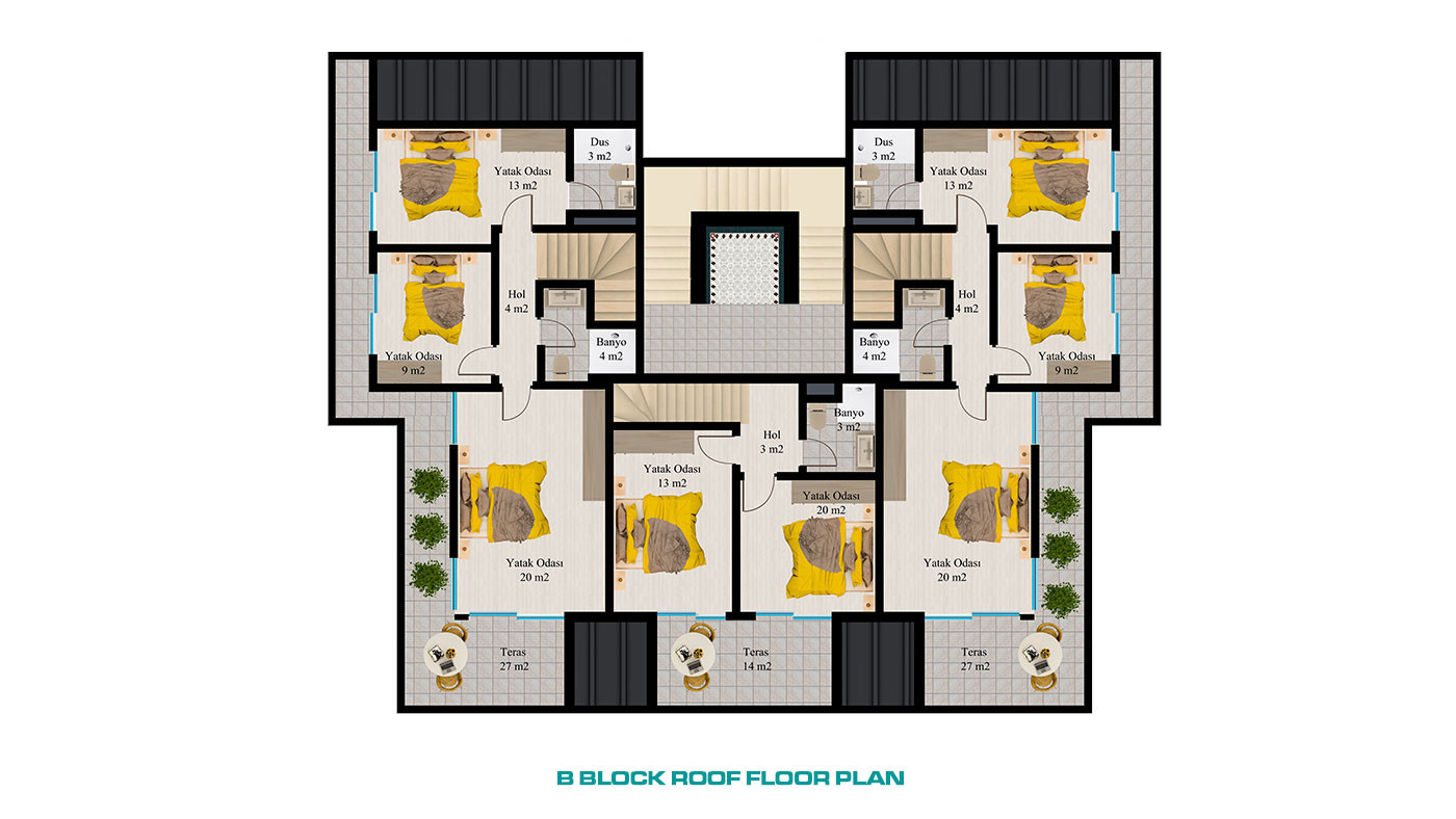 Alanya Apartments in Kargıcak with Free WiFi and Cafe in the Complex - 63149