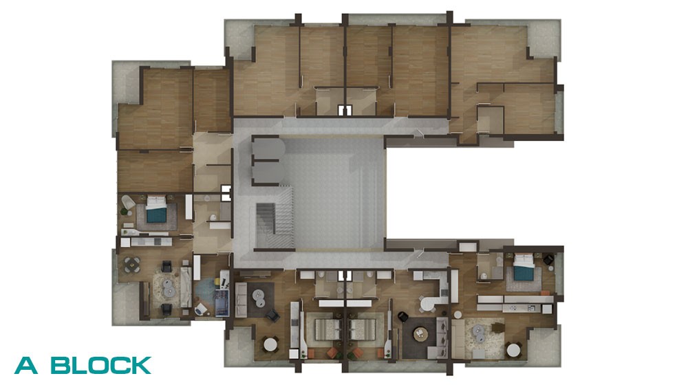 Affordable luxury apartments in Konyaalti, Antalya - 1412