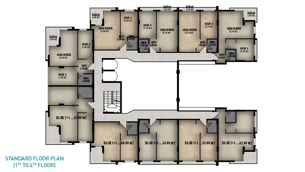 Affordable luxury apartments in Konyaalti, Antalya - 1415