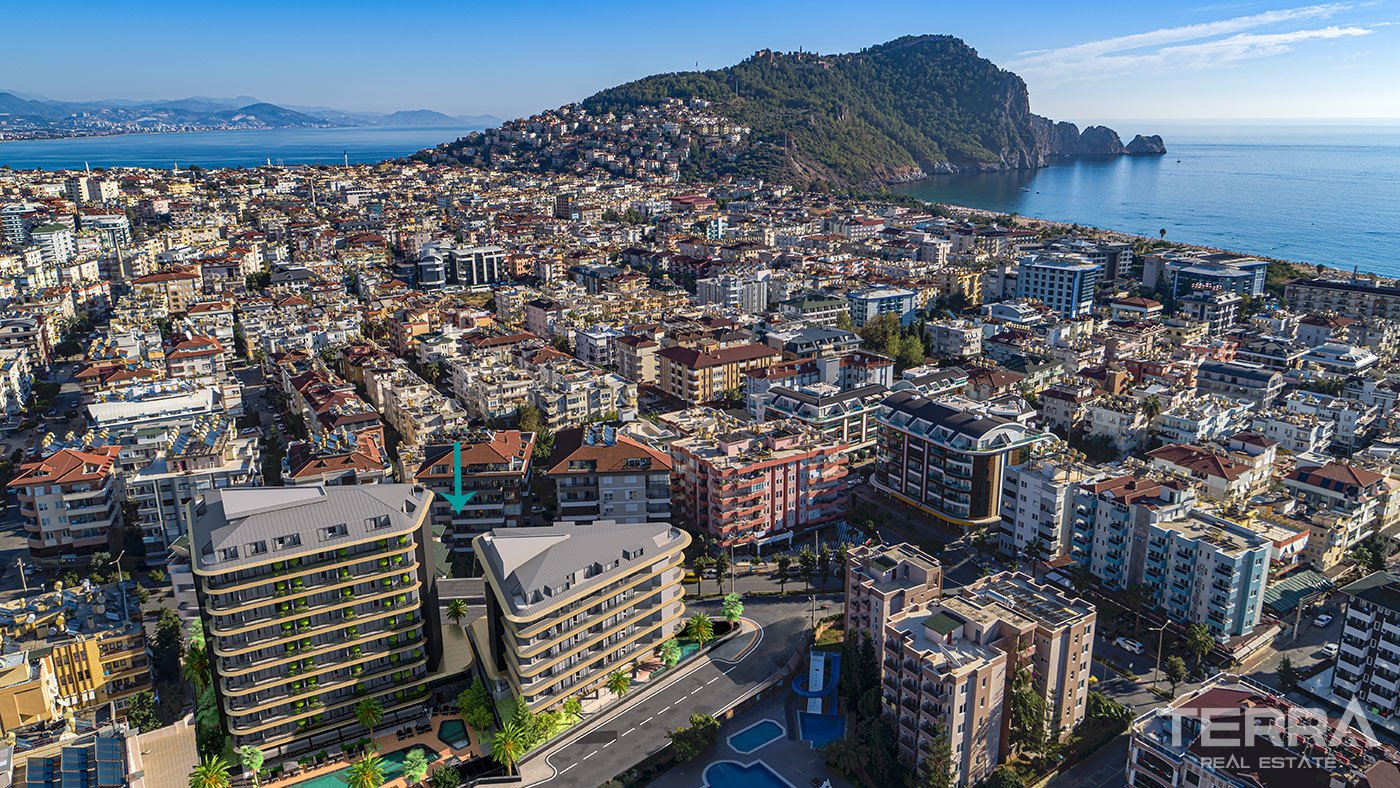 Conviniently Located Investment Apartments in the Center of Alanya