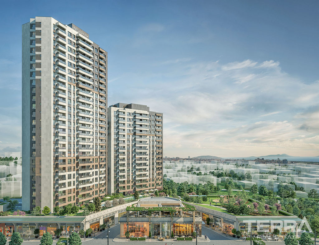 Apartamenty z widokiem na morze w luksusowym projekcie w Stambule Maltepe - 63265