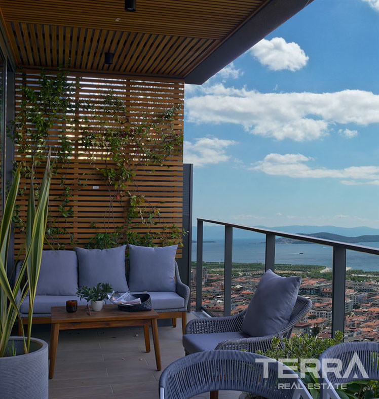 Apartamenty z widokiem na morze w luksusowym projekcie w Stambule Maltepe - 63278