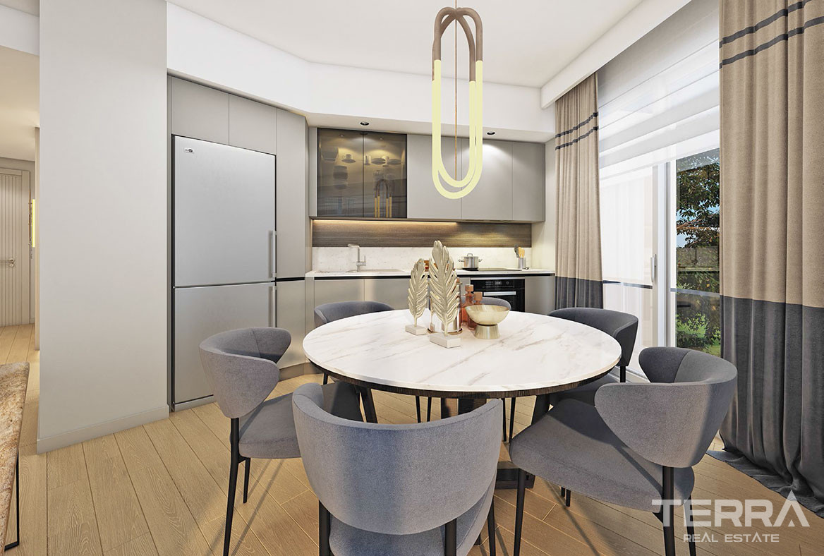 Apartamenty z widokiem na morze w luksusowym projekcie w Stambule Maltepe - 63281