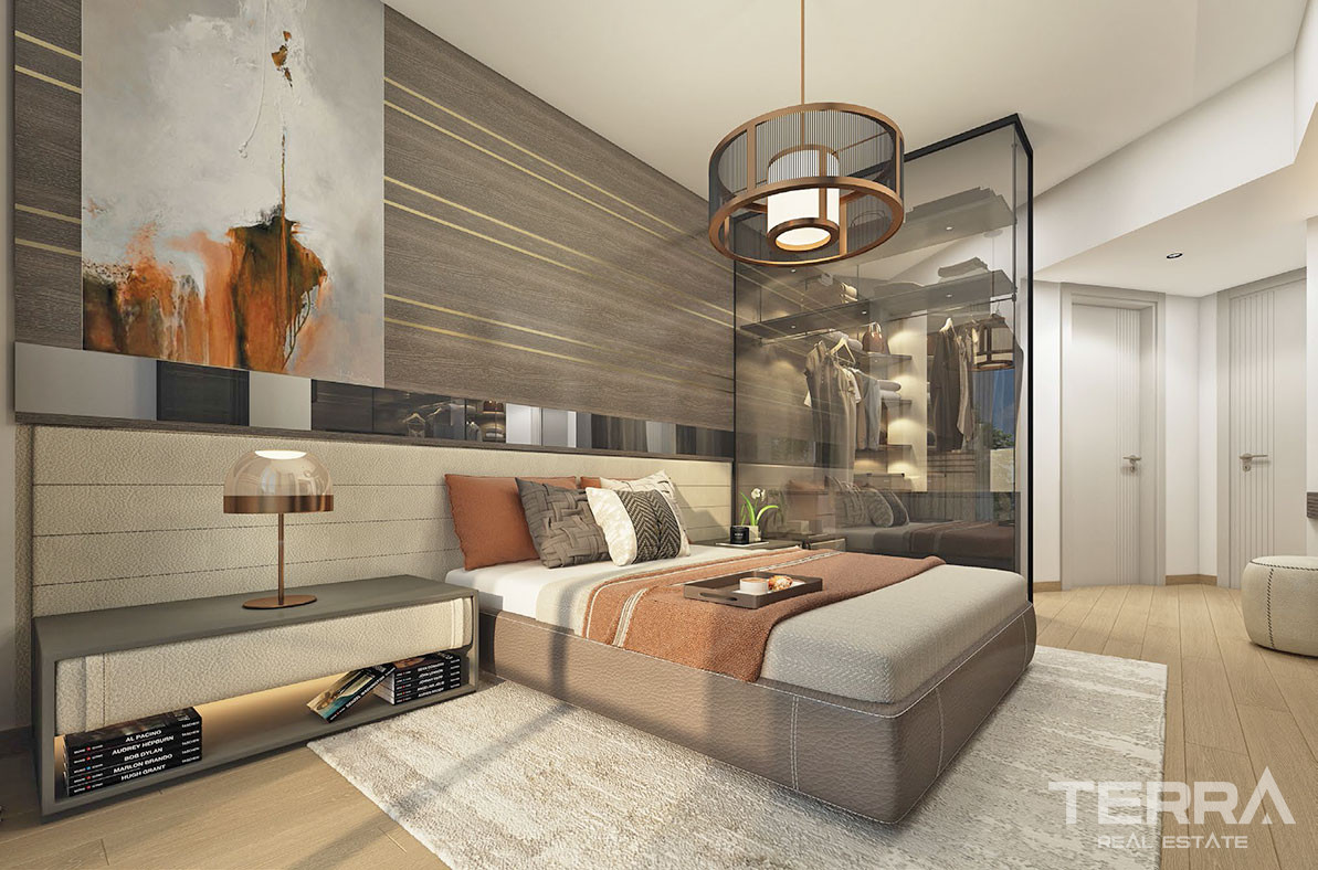 Apartamenty z widokiem na morze w luksusowym projekcie w Stambule Maltepe - 63282